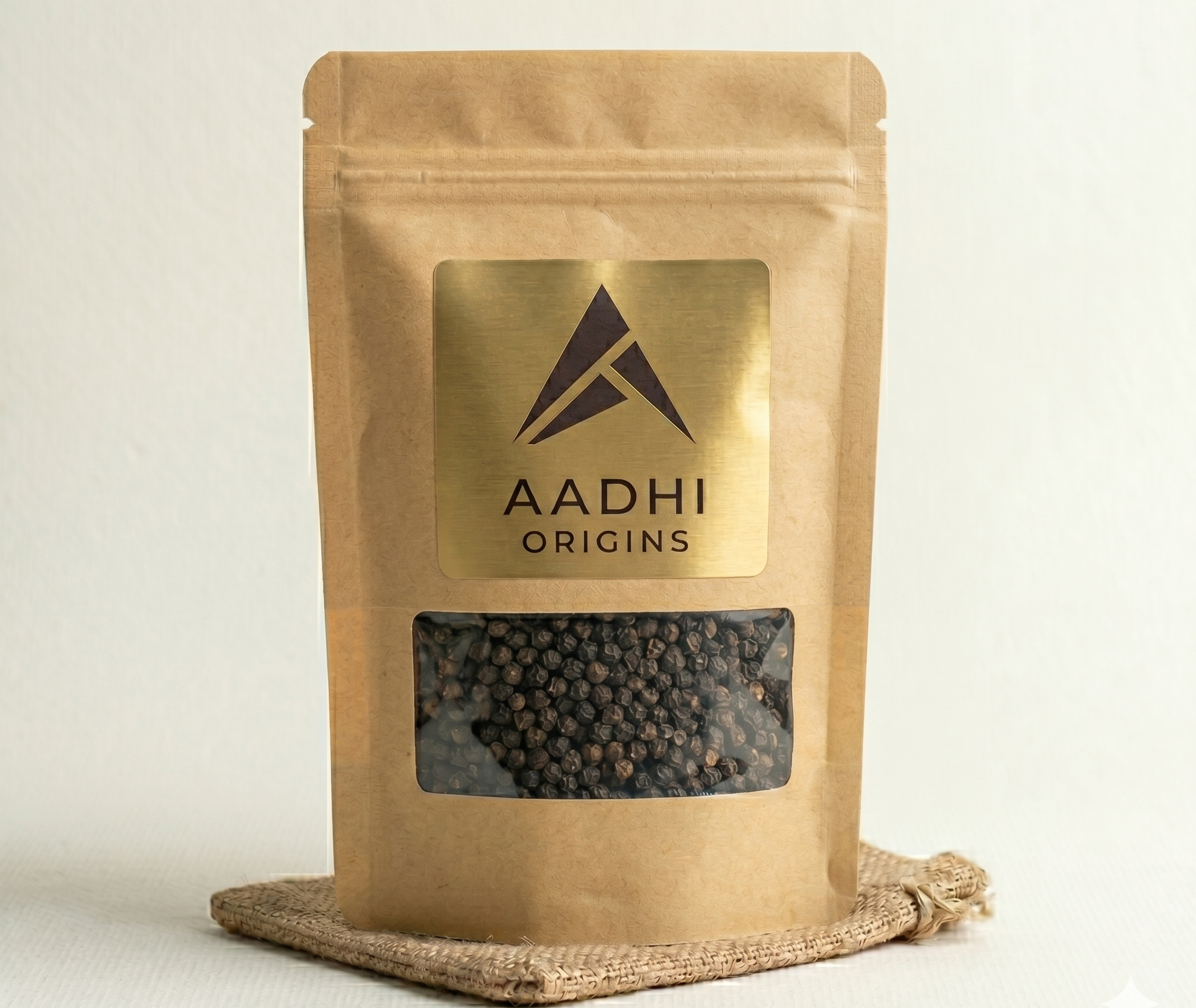 Aadhi Origins black pepper pouch